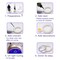 UV Resin - Improved 100g Crystal Clear Ultraviolet Curing Epoxy Resin for DIY Jewelry Making, Casting & Coating - Hard UV Glue Solar Cure Sunlight Activated Resin for DIY Resin Mold, Craft Decoration